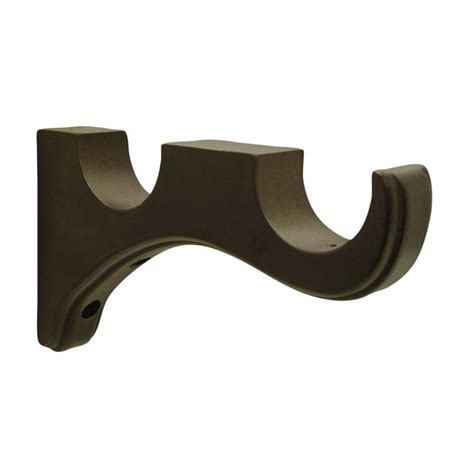 wooden curtain rod brackets lowe's